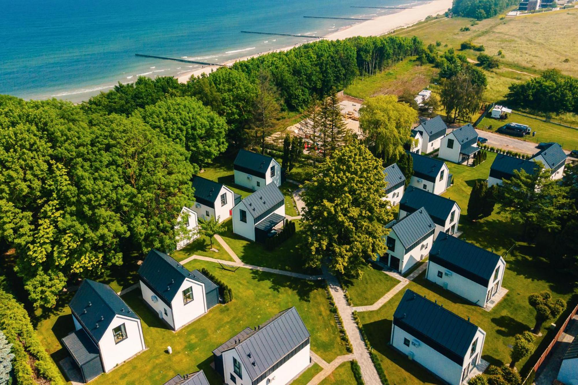 Domki Villa Hoff Resort Trzesacz Ngoại thất bức ảnh